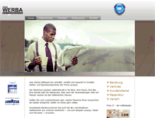 Tablet Screenshot of kaffeeservice-jw.de